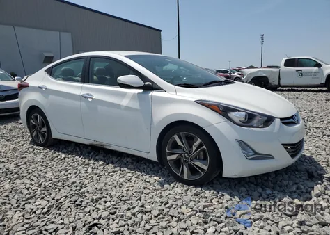 2015 Hyundai Elantra Se z USA, uszkodzony, nr VIN 5NPDH4AE1FH586652